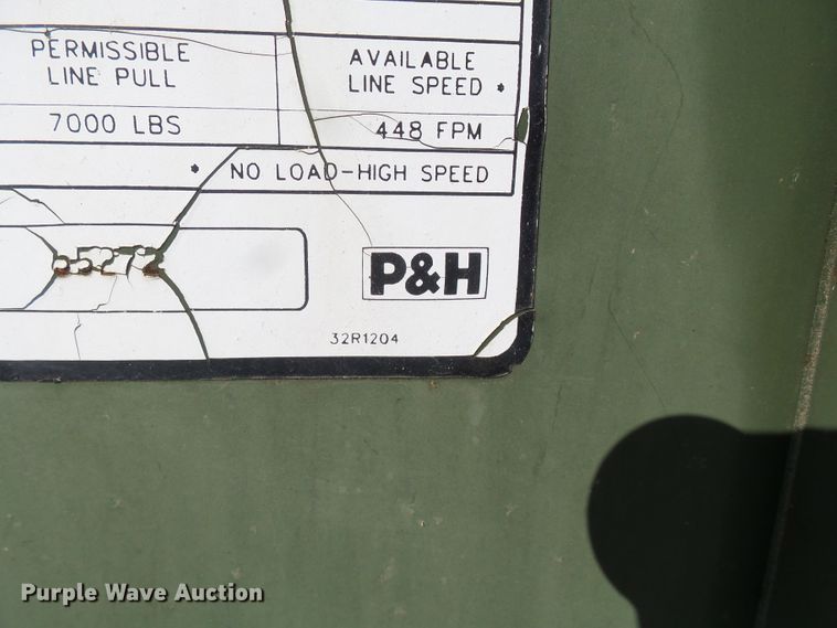 image for item DH7785 1989 P & H HSHMC-25 crane