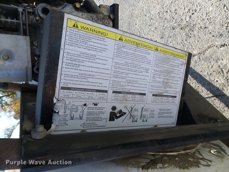 image for item DI0724 Multiquip MC3SALE concrete mixer