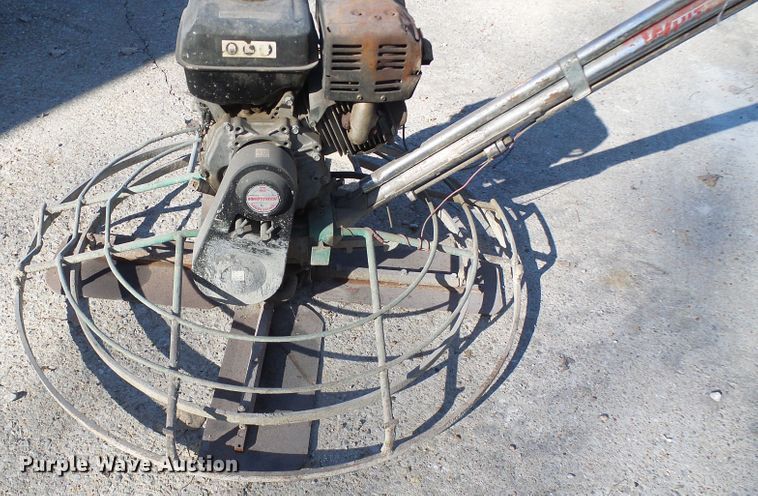 image for item DI0726 Whiteman B-4-8H power trowel