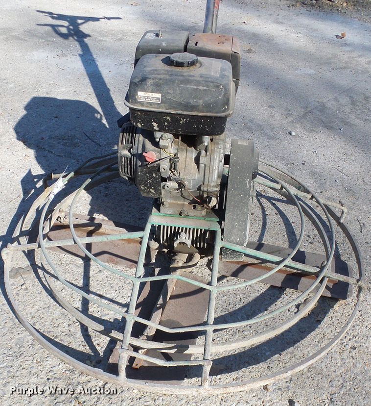 image for item DI0726 Whiteman B-4-8H power trowel