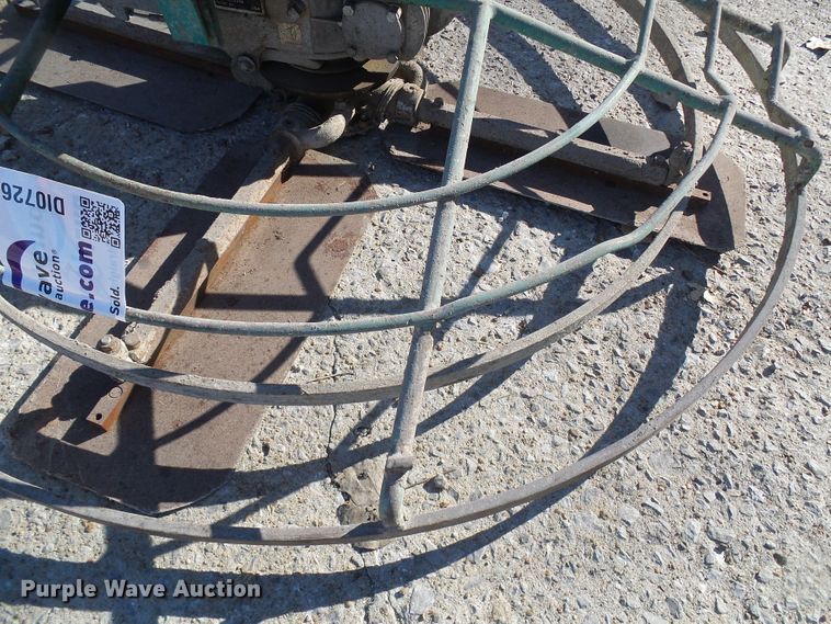 image for item DI0726 Whiteman B-4-8H power trowel