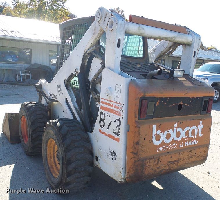 image for item DI0729 2000 Bobcat 873 skid steer