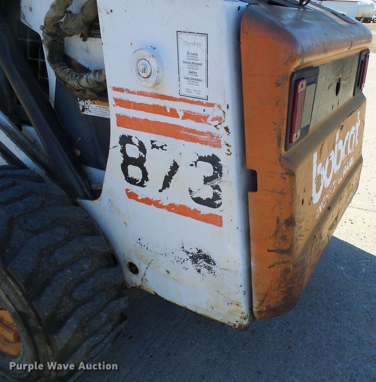 image for item DI0729 2000 Bobcat 873 skid steer
