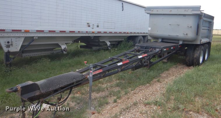 image for item DI2293 1986 Cherokee 120Y end dump pup trailer