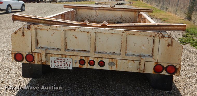 image for item DI2675 2001 Moran P1926KXL pole trailer