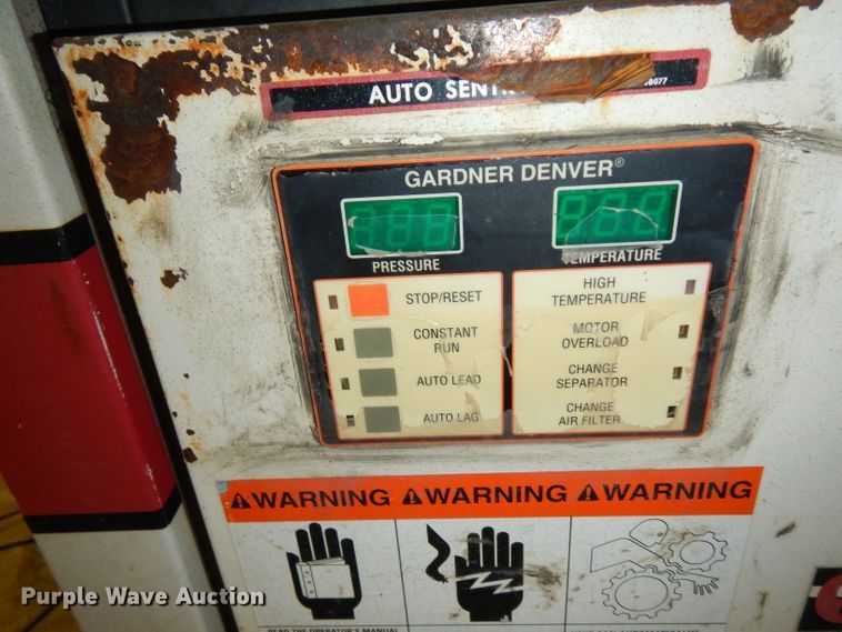 image for item DY9454 Gardner Denver air compressor