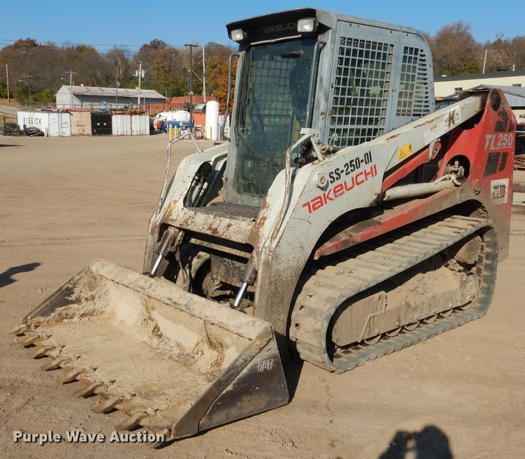 image for item DY9859 2011 Takeuchi TL250 skid steer