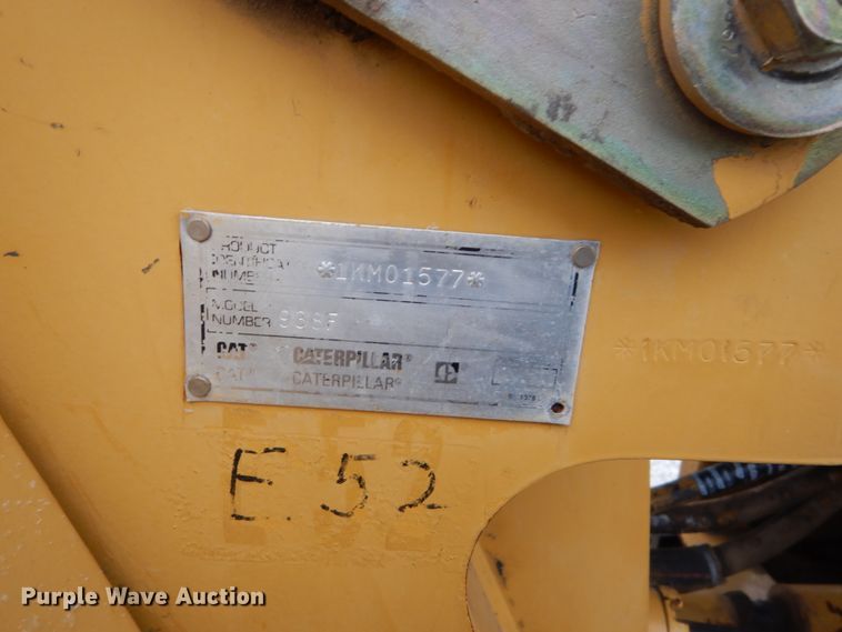 image for item EC9082 1996 Caterpillar 938F wheel loader