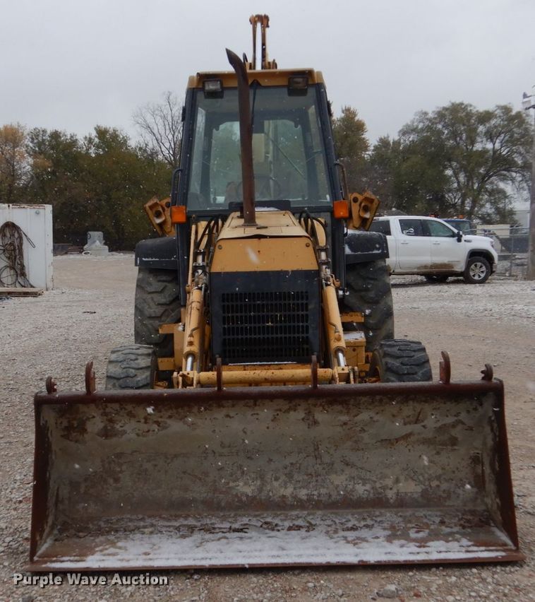 image for item EC9083 1995 Ford 555D backhoe