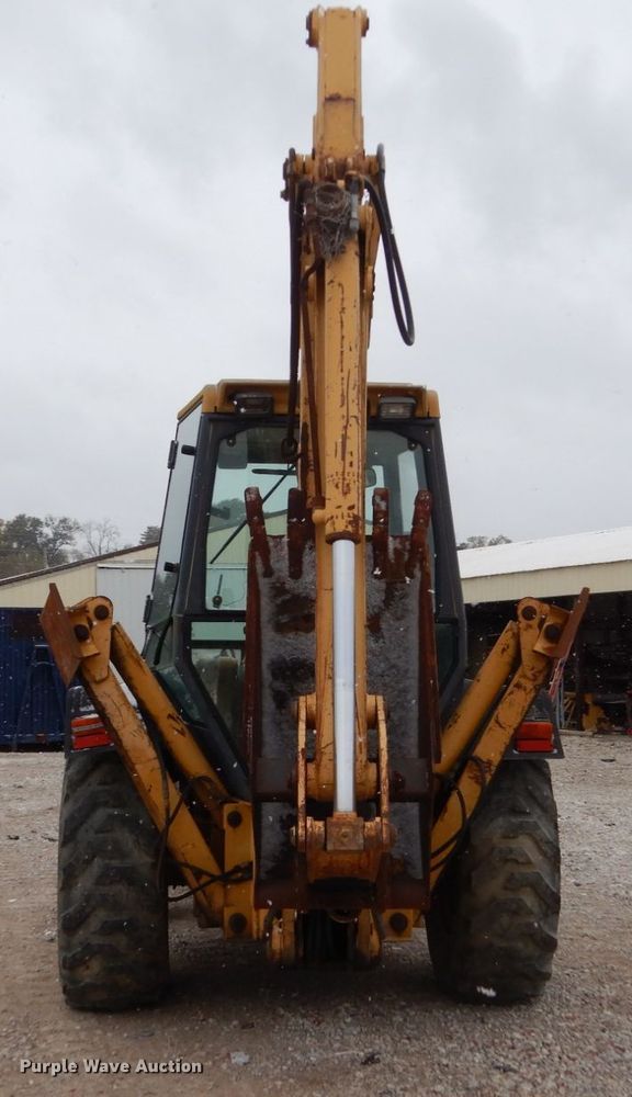 image for item EC9083 1995 Ford 555D backhoe