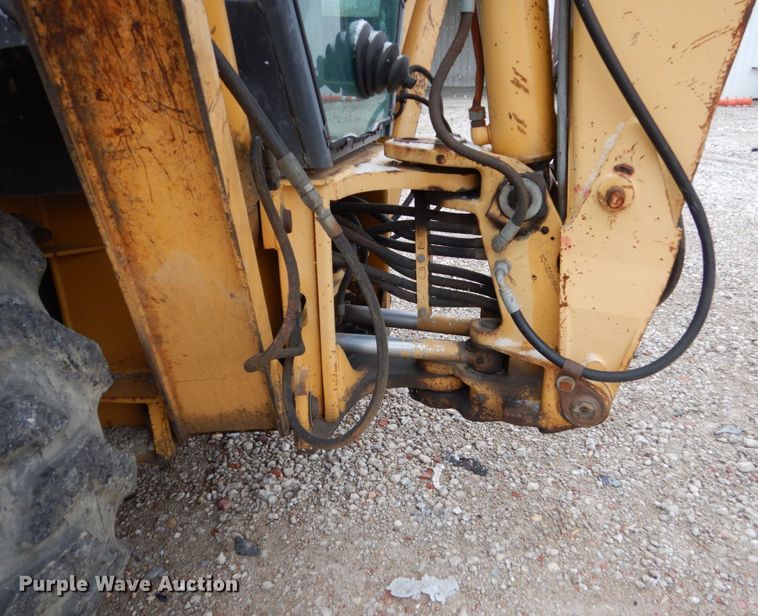 image for item EC9083 1995 Ford 555D backhoe