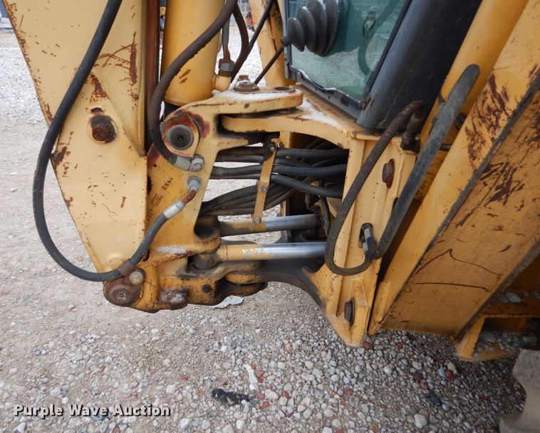 image for item EC9083 1995 Ford 555D backhoe