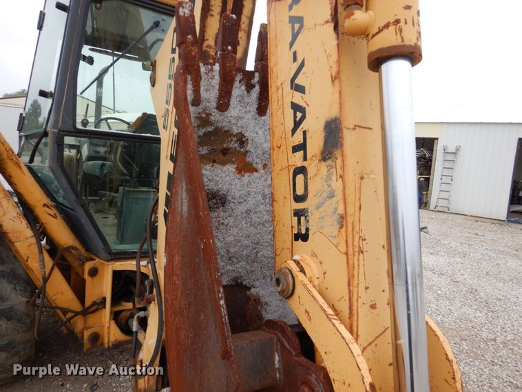 image for item EC9083 1995 Ford 555D backhoe