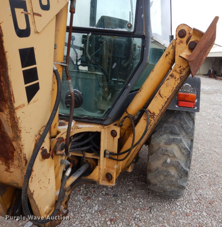 image for item EC9083 1995 Ford 555D backhoe