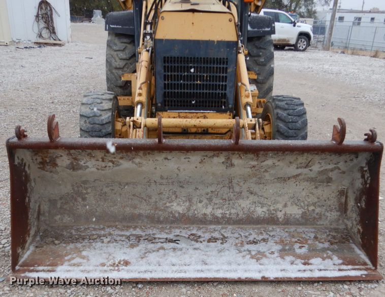 image for item EC9083 1995 Ford 555D backhoe