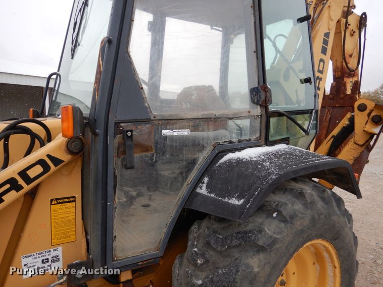 image for item EC9083 1995 Ford 555D backhoe