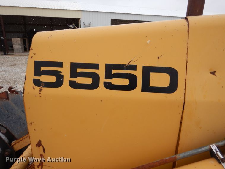 image for item EC9083 1995 Ford 555D backhoe