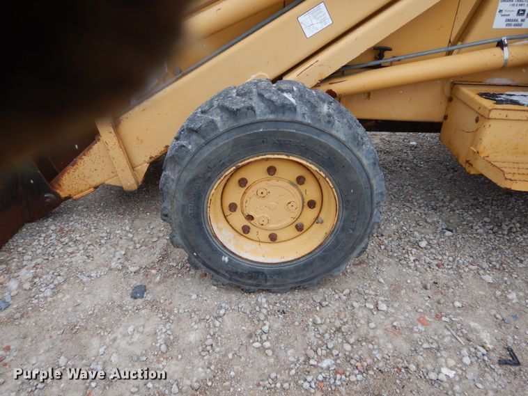 image for item EC9083 1995 Ford 555D backhoe