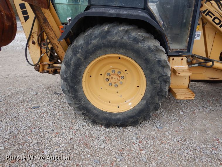 image for item EC9083 1995 Ford 555D backhoe