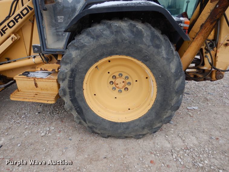 image for item EC9083 1995 Ford 555D backhoe