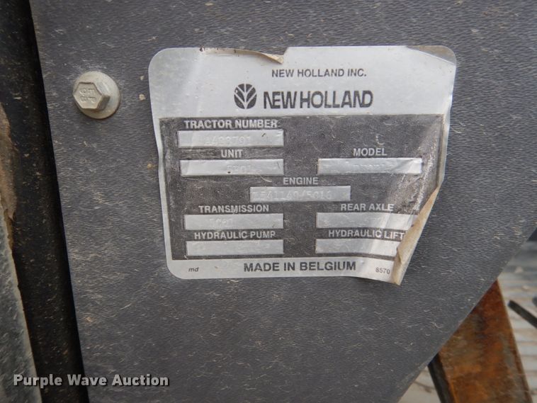 image for item EC9083 1995 Ford 555D backhoe