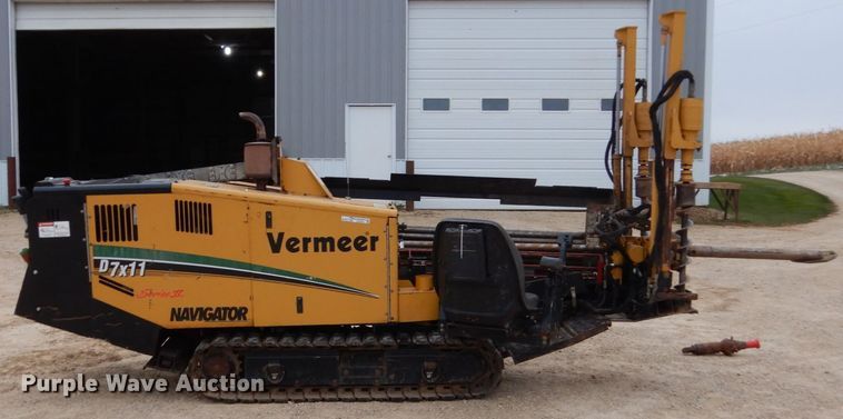 image for item EC9092 Vermeer D7X11 Series II directional boring unit