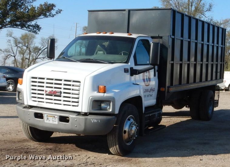 image for item EC9132 2003 GMC 7500 dump truck