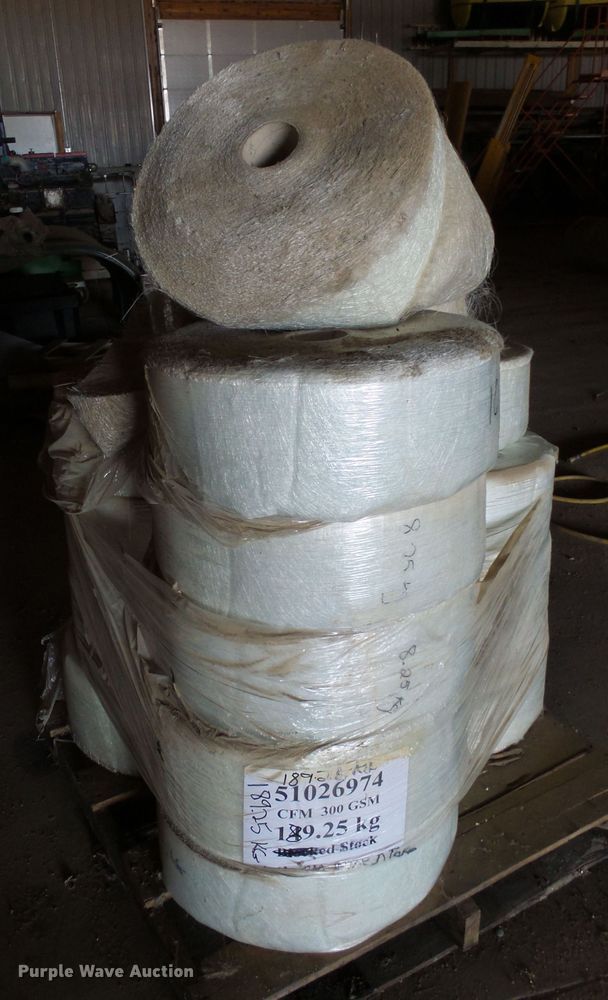 image for item EF9569 Approximately 16 pallets of fiberglass