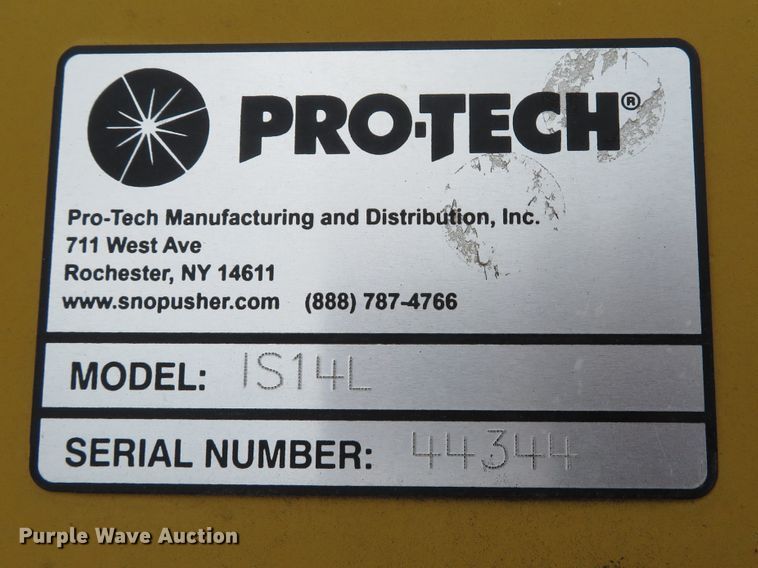 image for item EV9748 Pro-Tech IS14L snow pusher