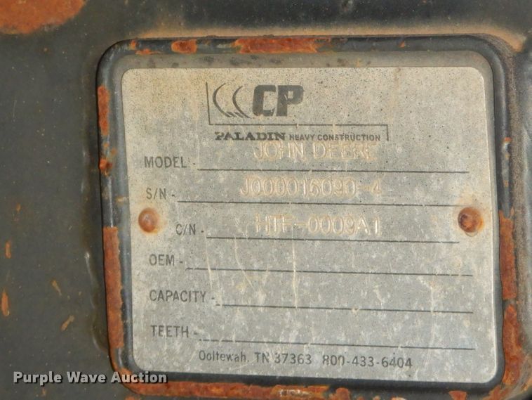 image for item FA9828 (3) hydraulic excavator thumbs