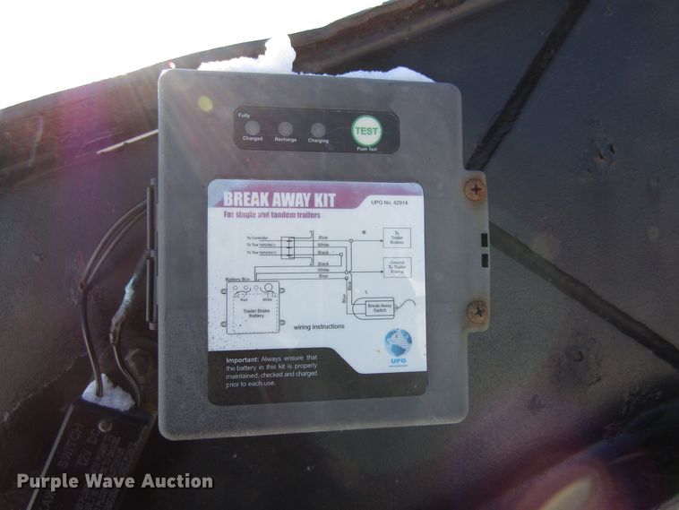 image for item FD9302 2003 Travalong equipment trailer