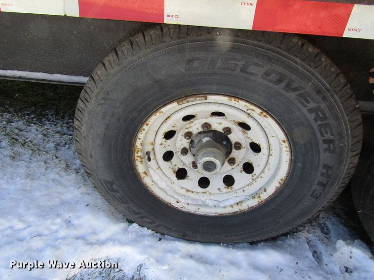 image for item FD9302 2003 Travalong equipment trailer