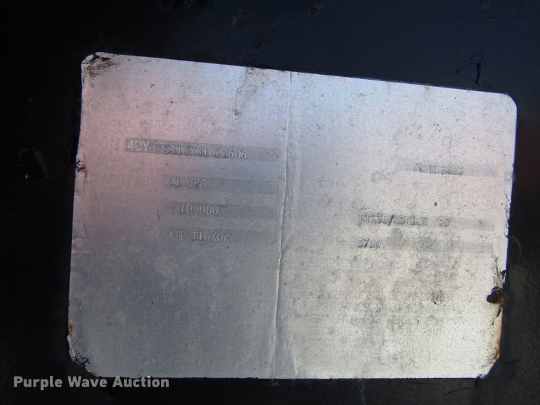 image for item FD9302 2003 Travalong equipment trailer