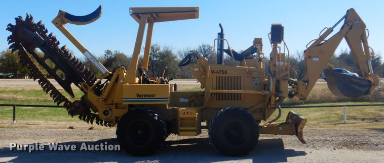 image for item FF9073 1994 Vermeer V4750 trencher