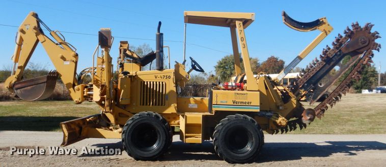 image for item FF9073 1994 Vermeer V4750 trencher