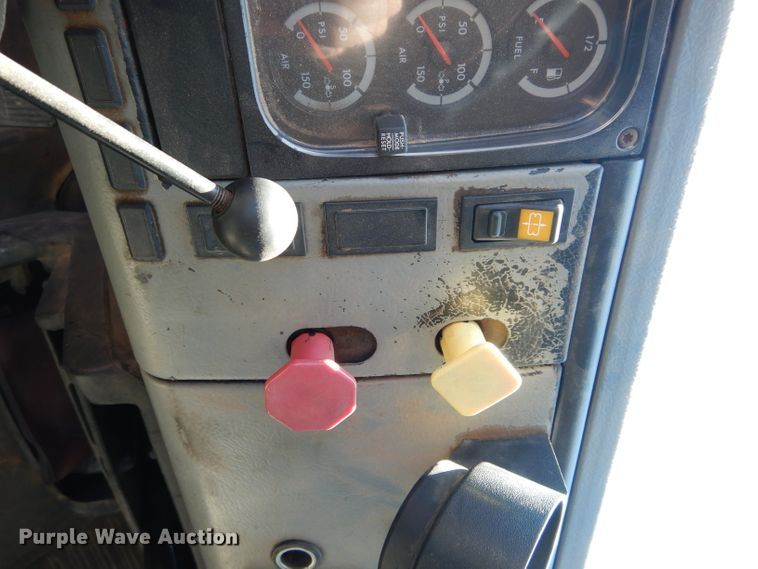 image for item FK9967 2004 Freightliner FL70 utility bed truck with crane