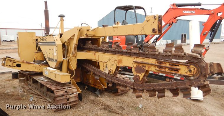 image for item FT9748 1974 Vermeer T600C trencher