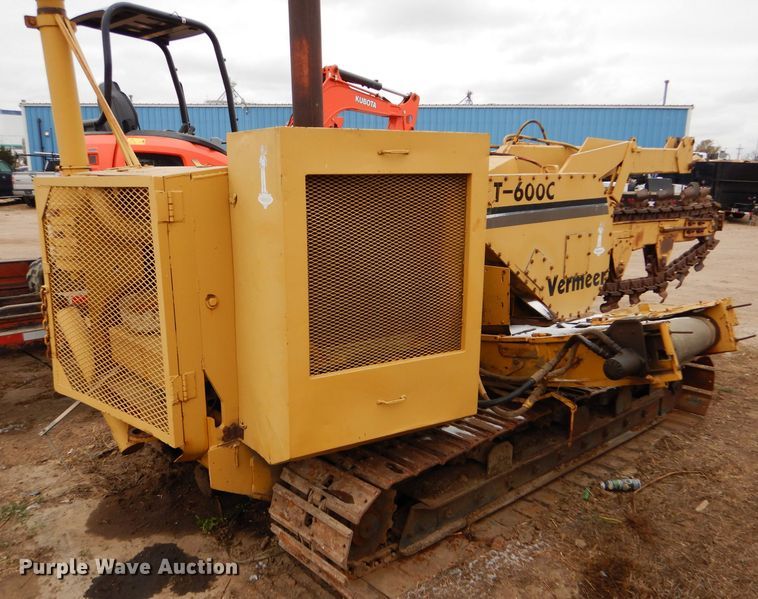 1974 Vermeer T600C trencher in Garden City, KS | Item FT9748 sold