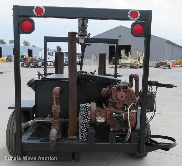 image for item GI9005 Tar pot trailer