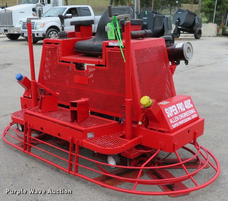 image for item GI9007 Allen Engineering Super Pro 400C power trowel