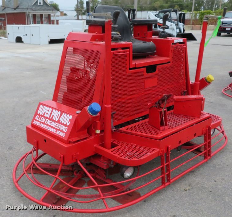 image for item GI9007 Allen Engineering Super Pro 400C power trowel