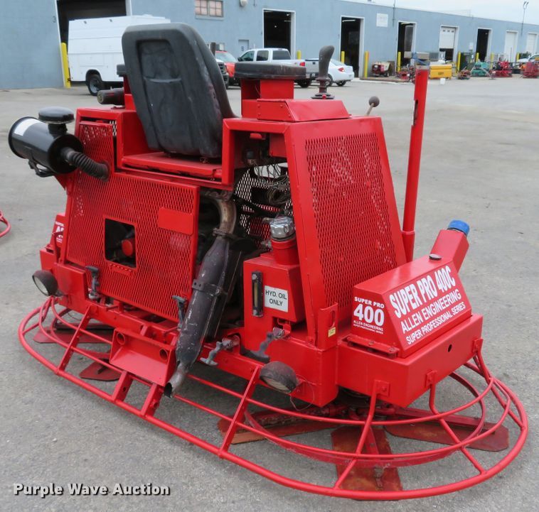 image for item GI9007 Allen Engineering Super Pro 400C power trowel