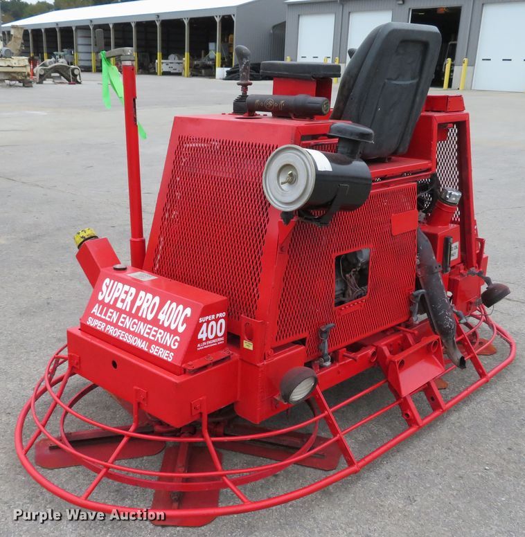 image for item GI9007 Allen Engineering Super Pro 400C power trowel