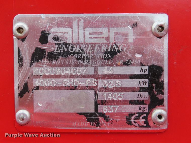 image for item GI9010 Allen Super Pro 400C power trowel