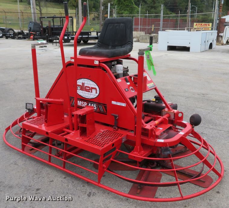image for item GI9013 Allen Engineering MSP445 power trowel