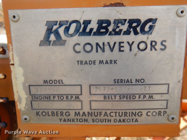 image for item GJ9023 Kolberg 124-50 conveyor