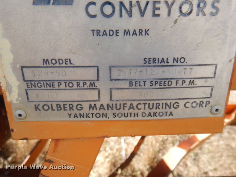 image for item GJ9023 Kolberg 124-50 conveyor
