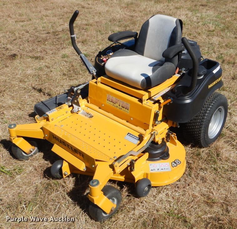 image for item FF9139 2019 Hustler Raptor Flip-Up 933614 ZTR lawn mower