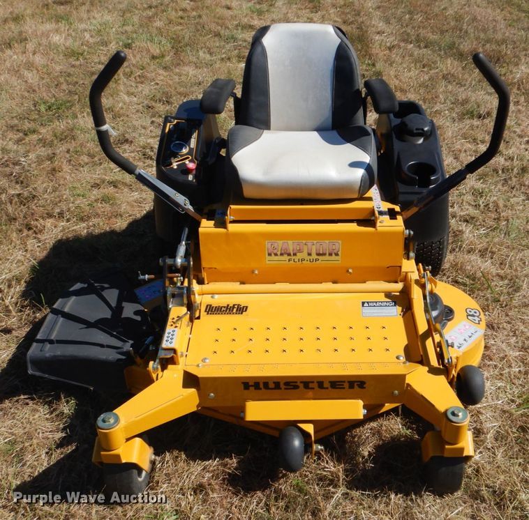 image for item FF9139 2019 Hustler Raptor Flip-Up 933614 ZTR lawn mower