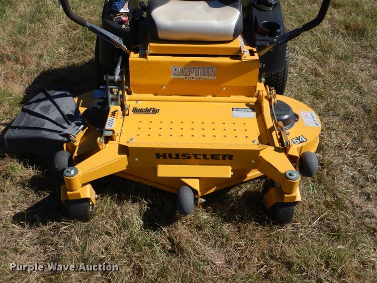 image for item FF9140 2019 Hustler Raptor Flip-Up 933622 ZTR lawn mower